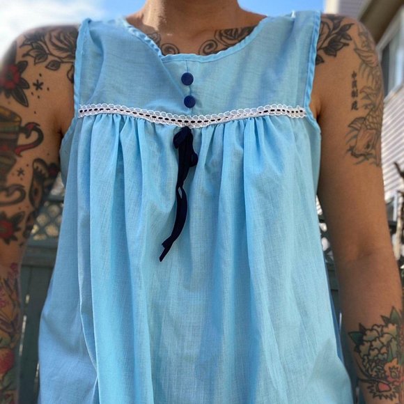 Vintage night gown 70’s - Picture 5 of 6